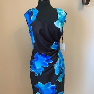 Calvin Klein NWT Size 12 Starburst Floral Dress